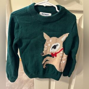 Donner, Dasher,..Adorable sweater for your little one this holiday season.